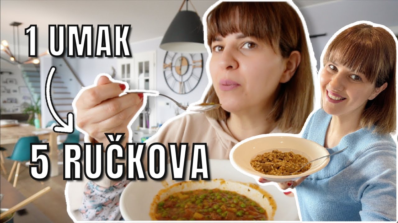 1 UMAK 5 RAZLIČITIH JELA | mama 4 djece |