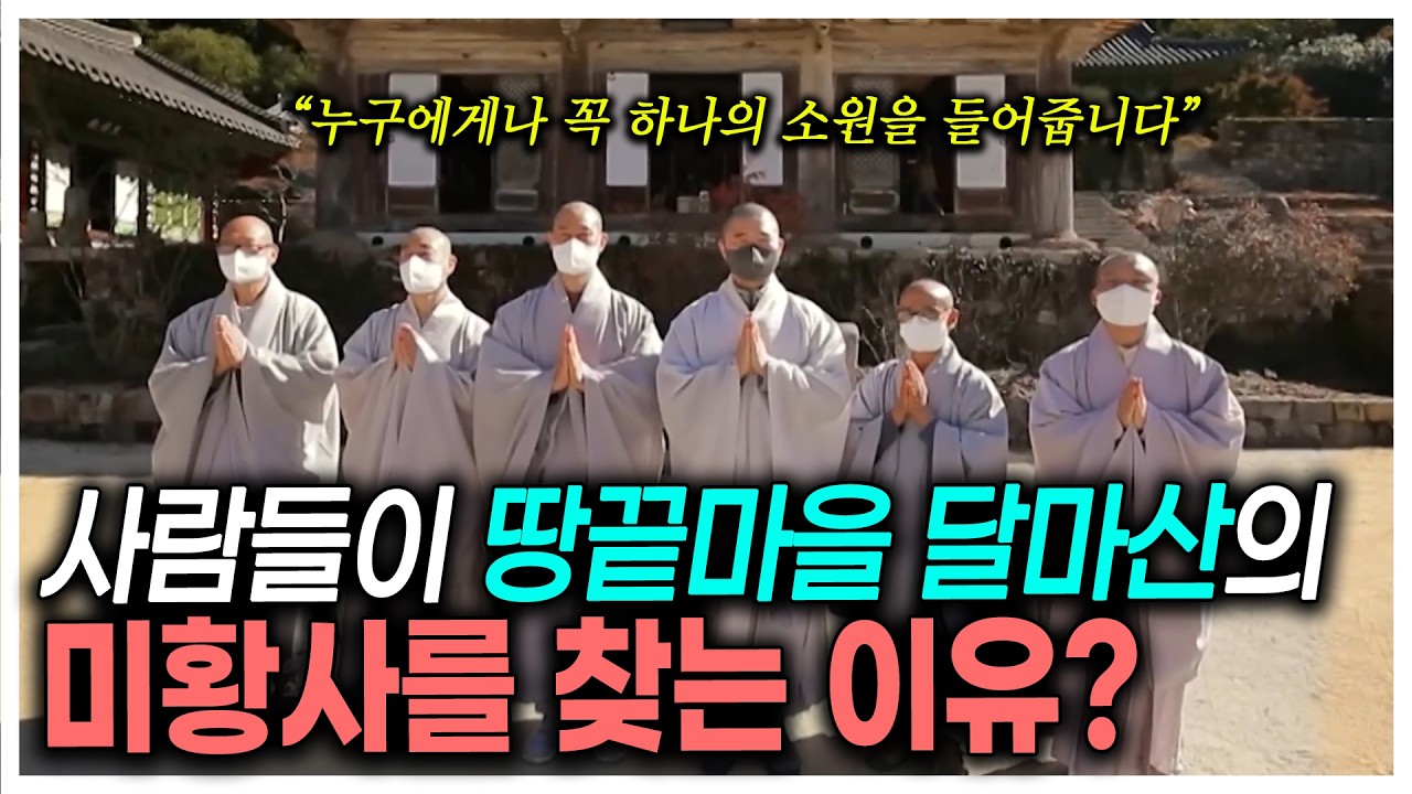 [다큐3일] 사람들이 달마산 속에 있는 절에 오는 이유? 천년의 역사, 해남 미황사 72시간 | KBS 211114 방송