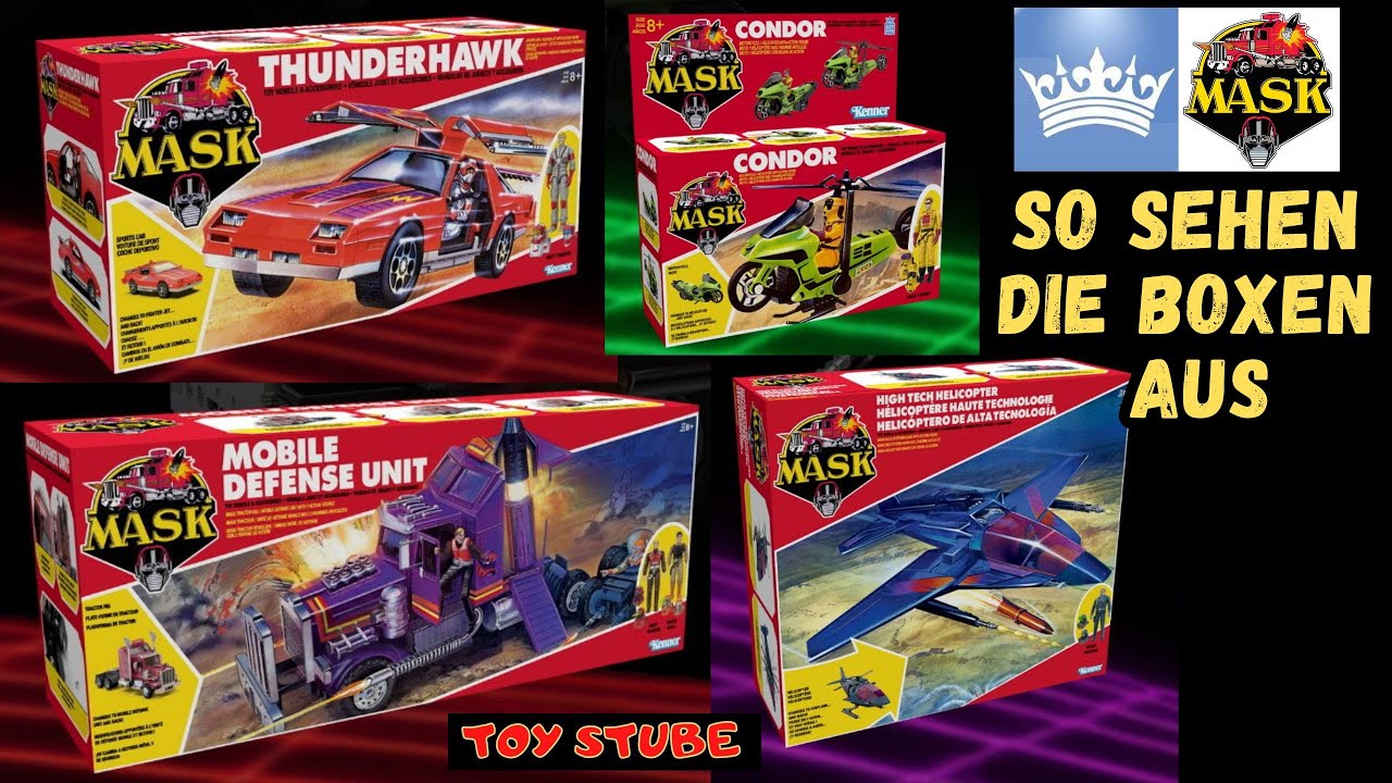 Einfach Mega ! - So sehen die Boxen der 2025er M.A.S.K. Toyline von The Loyal Subjects aus