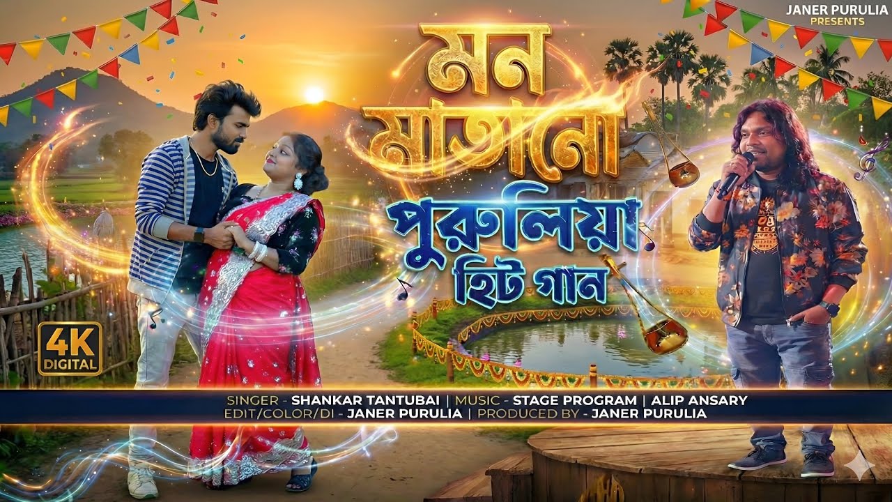 Shankar Tantubai New Song 2026 | পুরুলিয়া নতুন ধামাকা গান | Shankar Tantubai Night Program 2026