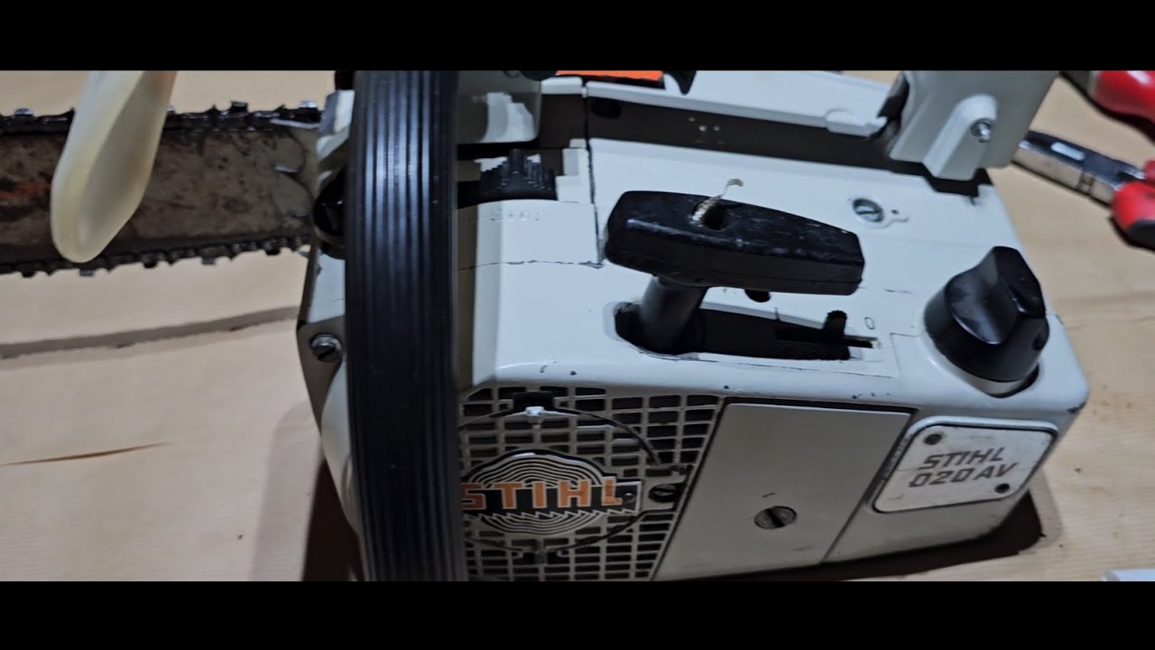Stihl 020 le remontage