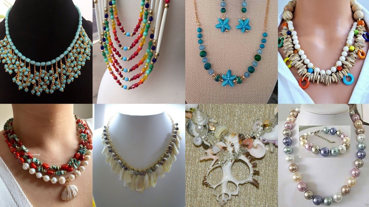 Shell Beads Necklace Designs – Delicate🤩 Treasures from the Sea You’ll Fall in Love With!