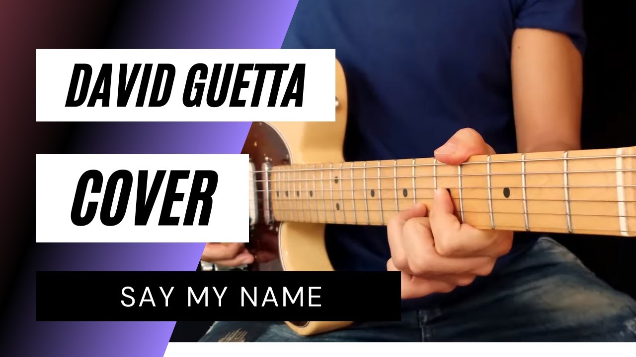David Guetta, J Balvin - Say My Name by (rock cover guitar) RICARDO MUSEC I  Line 6 helix