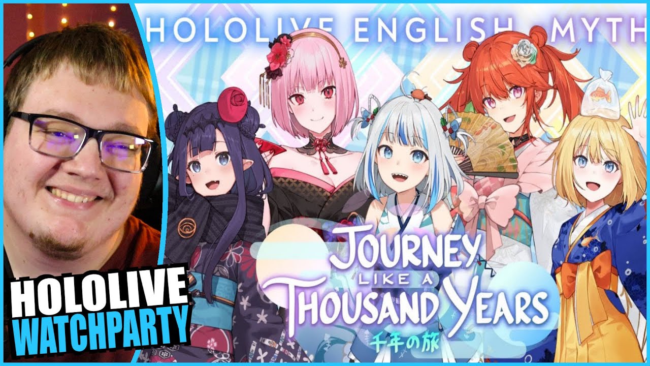 NEW MYTH ORIGINAL SONG / Journey Like a Thousand Years HOLOLIVE REACTION