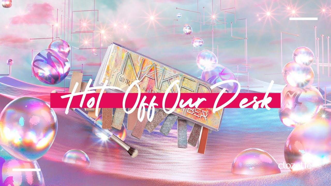 #HotOffOurDesk: Urban Decay NAKED Cyber Eyeshadow Palette & More | CLOZETTE