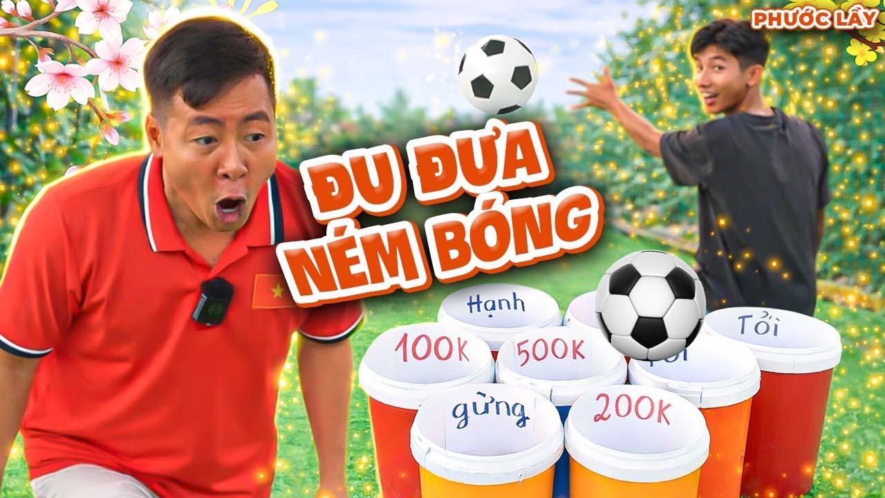 Thử Thách Đua Đưa Ném Bóng - Ăn Xèng Hay Ăn Tỏi Liền Tay? | Phước Lầy