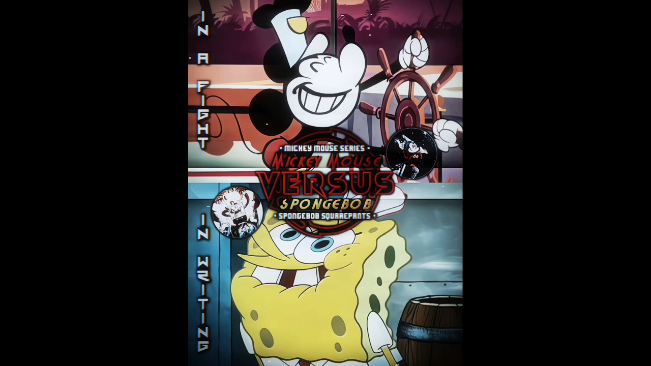 Mickey Mouse VS SpongeBob SquarePants