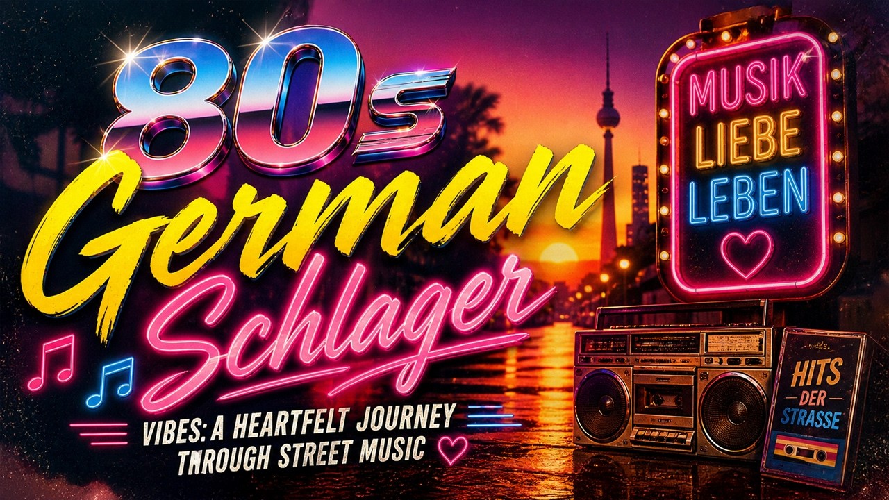 80s German Schlager Vibes: A Heartfelt Journey Through Street Music 🎶❤️