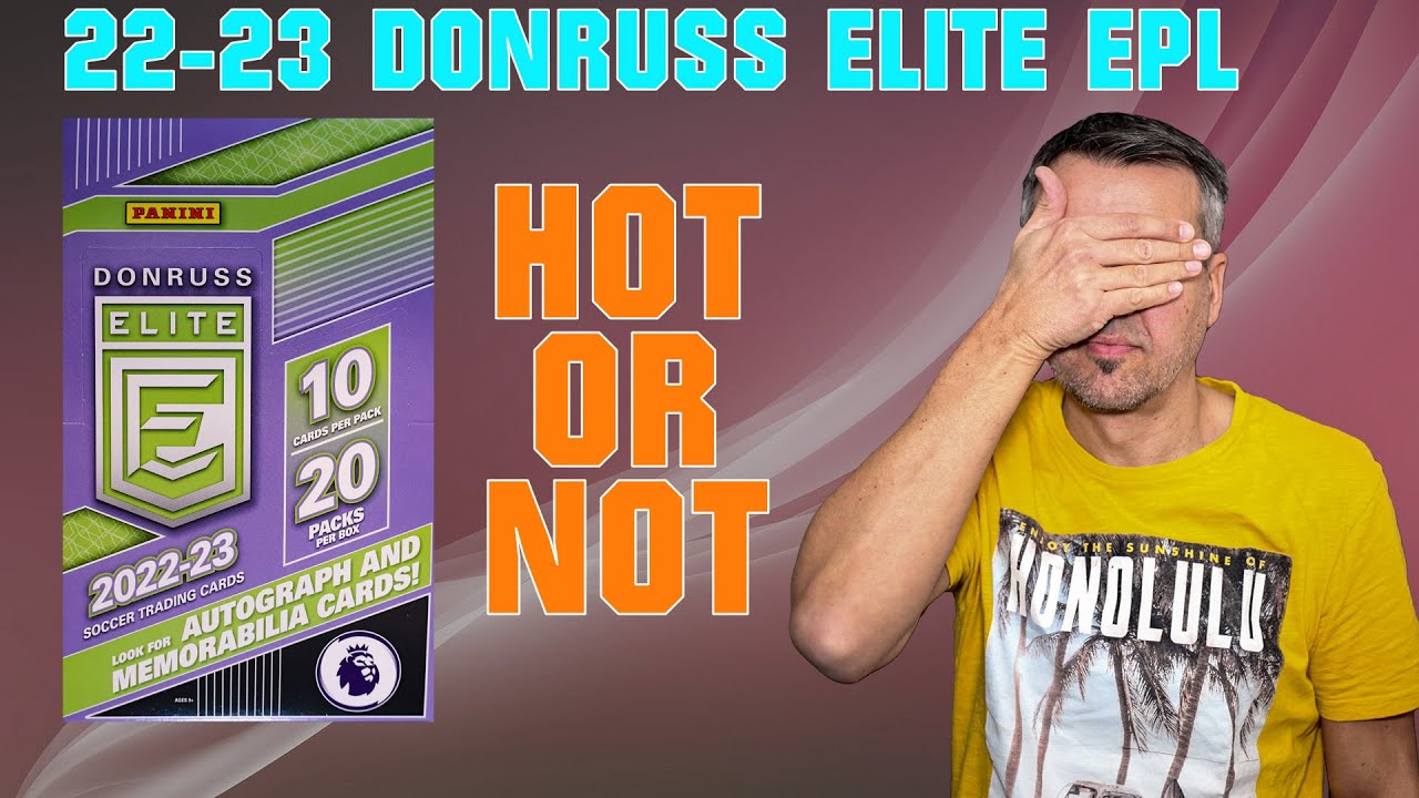 ⚽ HAALAND HITS! Opening a 22-23 DONRUSS ELITE PREMIER LEAGUE Retail Box.