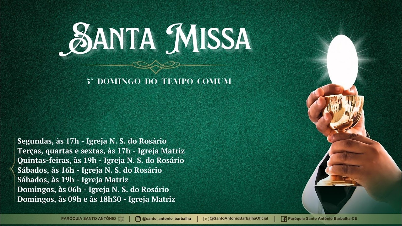 5º Domingo do Tempo Comum | Domingo