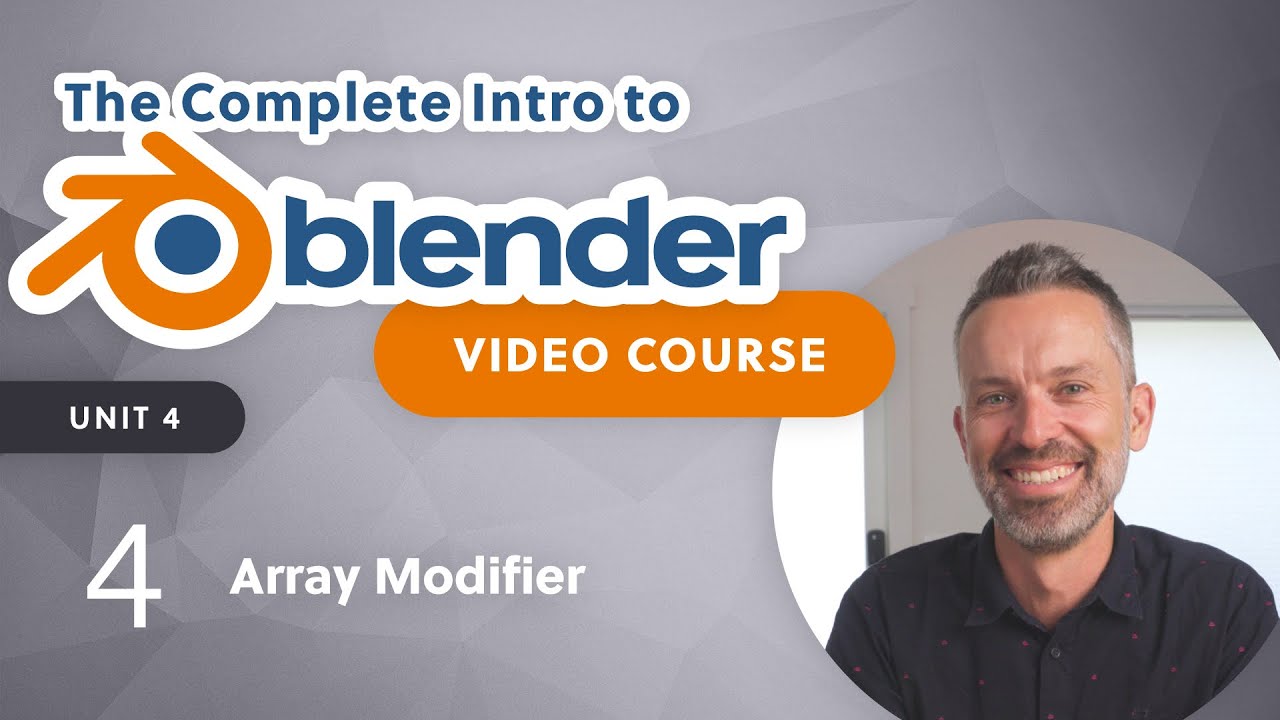 Учебник Blender для начинающих — Модификатор массива