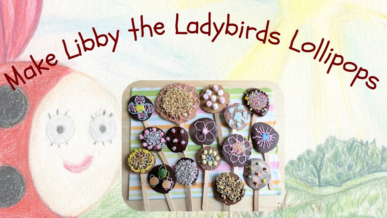 Make Libby the Ladybirds Lollipops