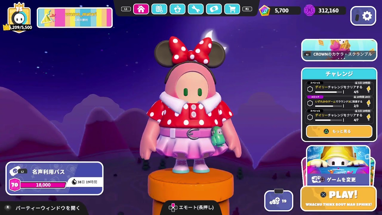 オールカスタム！　フォールガイズ