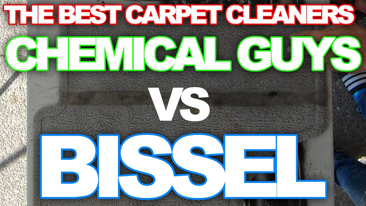 BEST PRODUCT FOR CLEANING NASTY CARPETS | CHEMICAL GUYS VS BISSEL