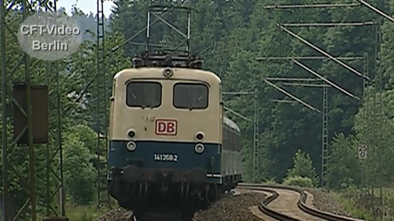 Knallfrösche auf der Frankenwaldbahn