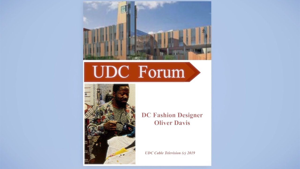 UDC Forum: Fashion Design