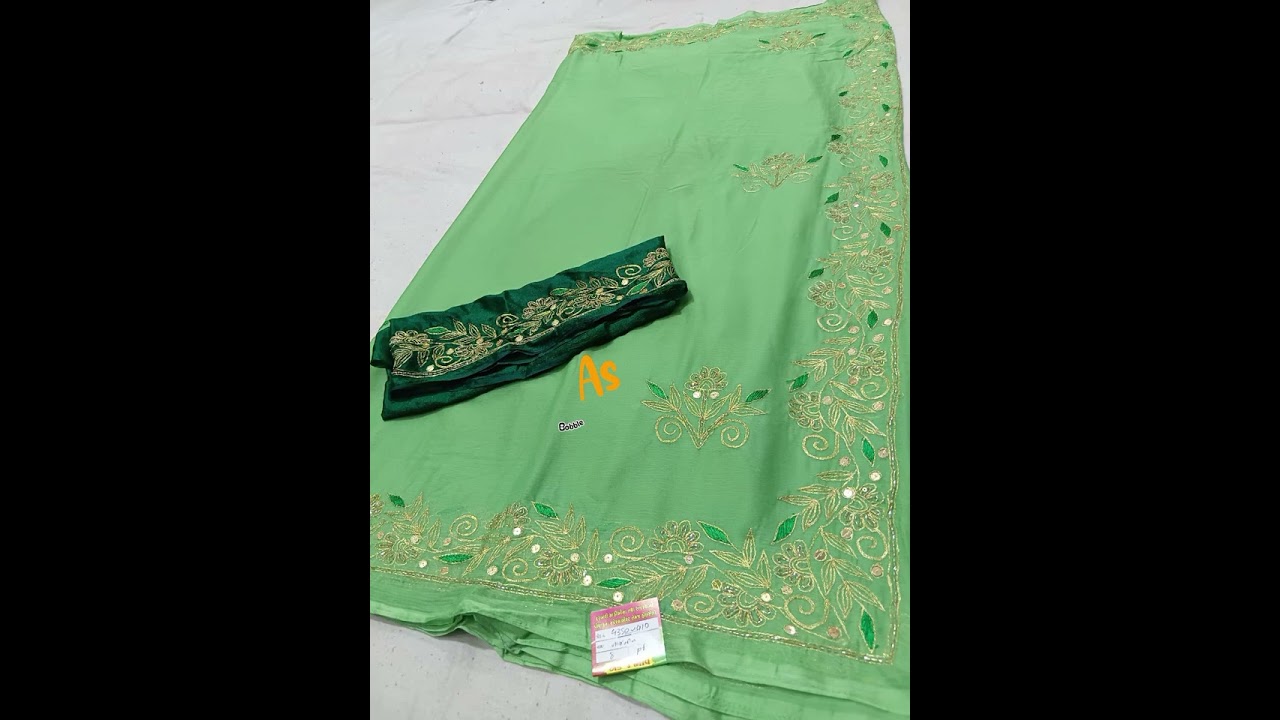 ન્યૂ દરબારી સારી # new darbari saree #sorts #video