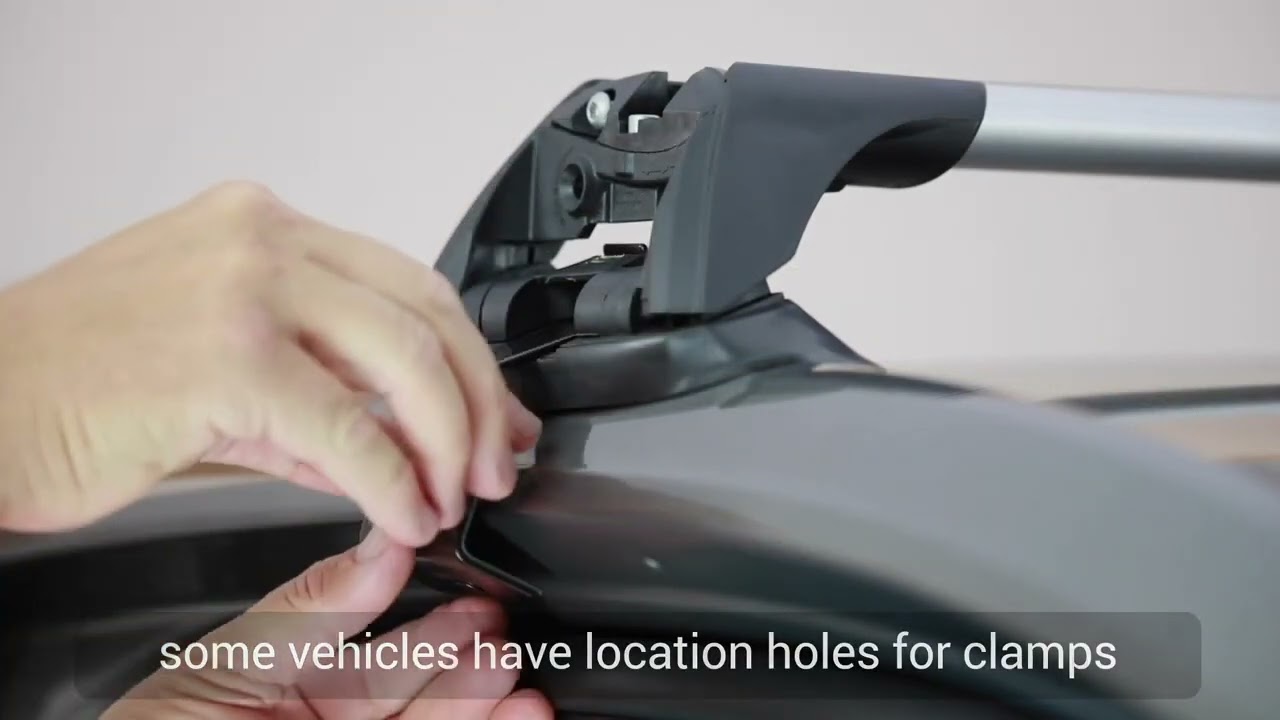 Clamp Mount Roof Rack / Fitting Kit Installation Yakima/Whispbar/Prorack