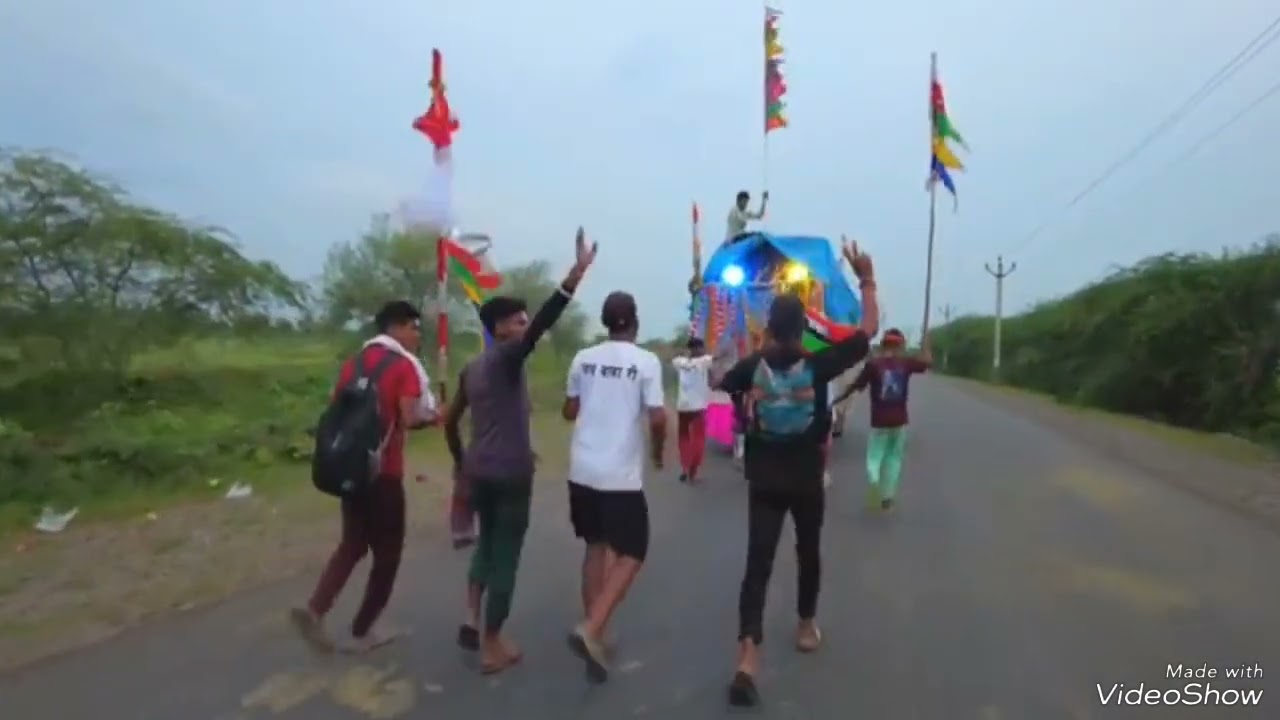 बाबा रामदेव जी की पैदल यात्रा जाते   नया सॉन्ग गायक रामचंद्र सिंह राठौड़