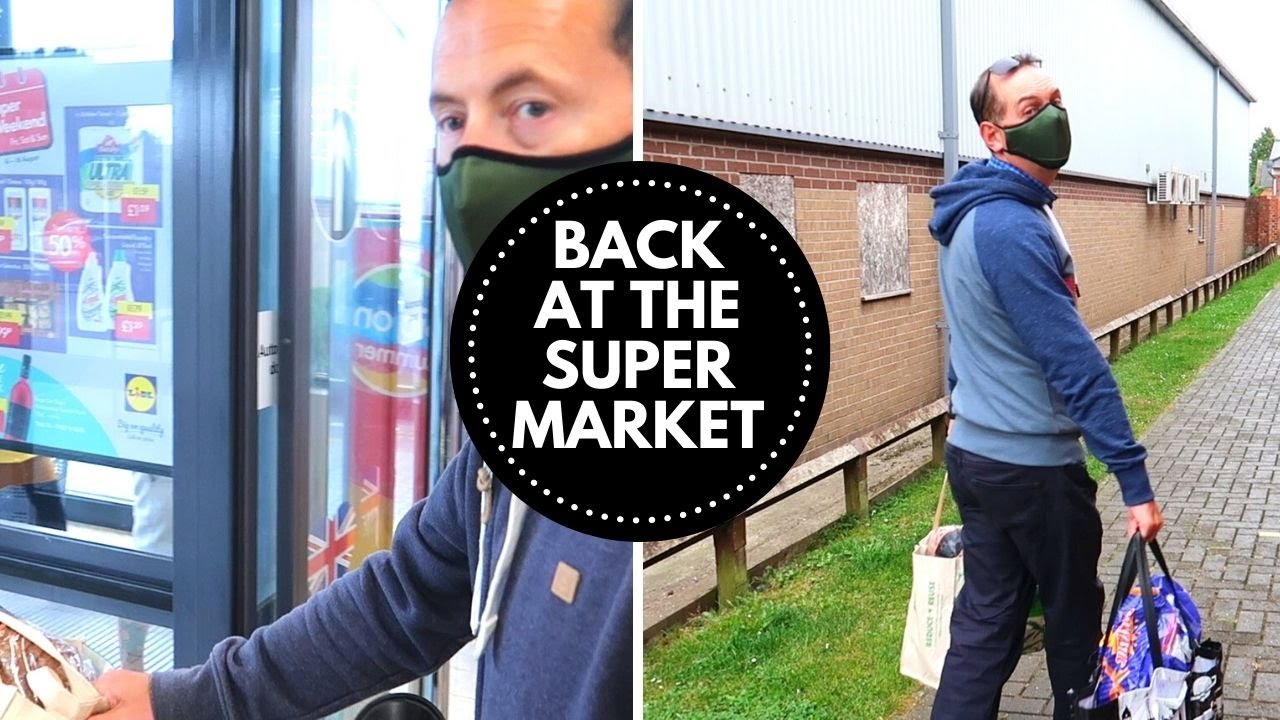 FIRST SUPERMARKET SINCE LOCKDOWN | THE LODGE GUYS | VLOG