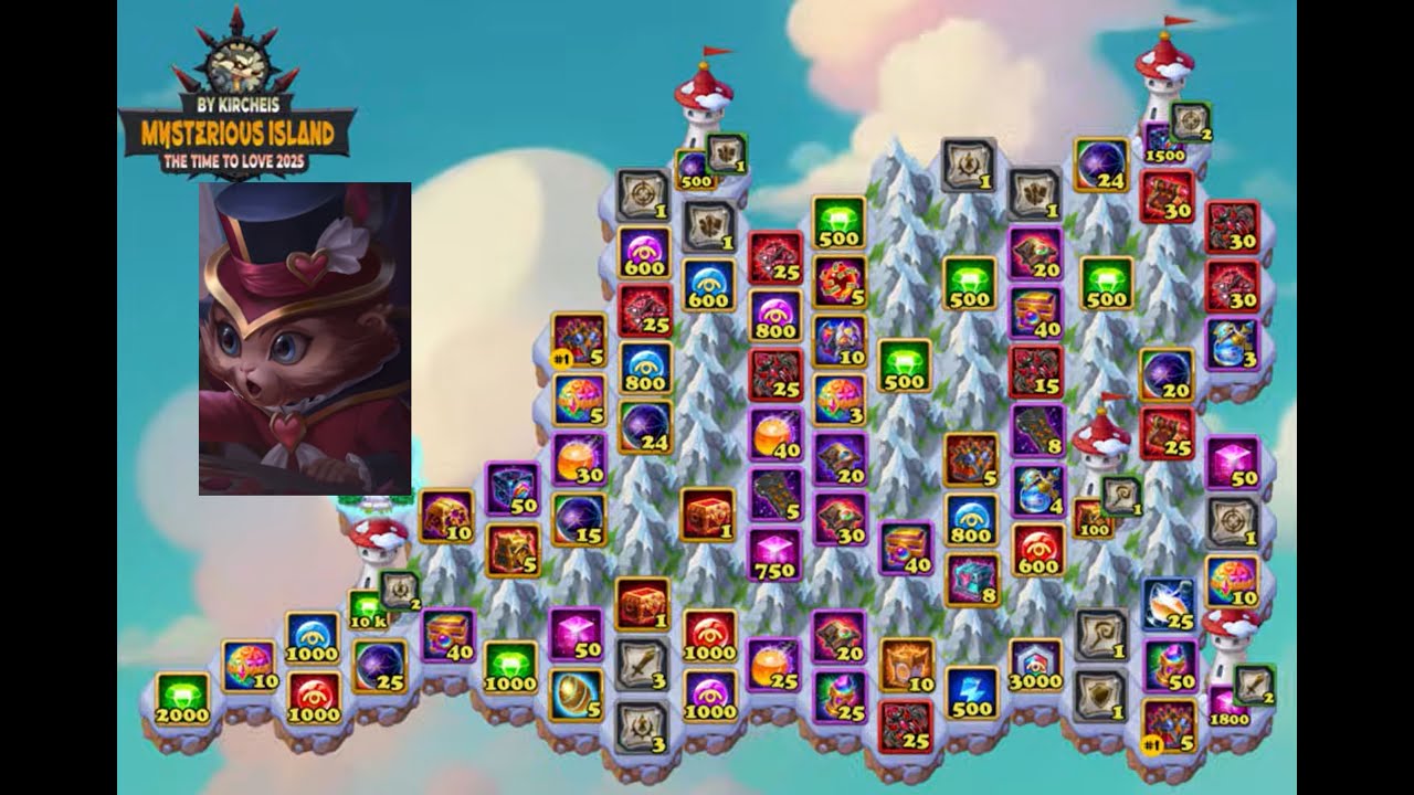 VALENTINE'S MYSTERIOUS ISLAND 2025 | HERO WARS WEB & FB