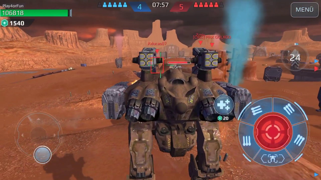 War Robots : Beginners Play 