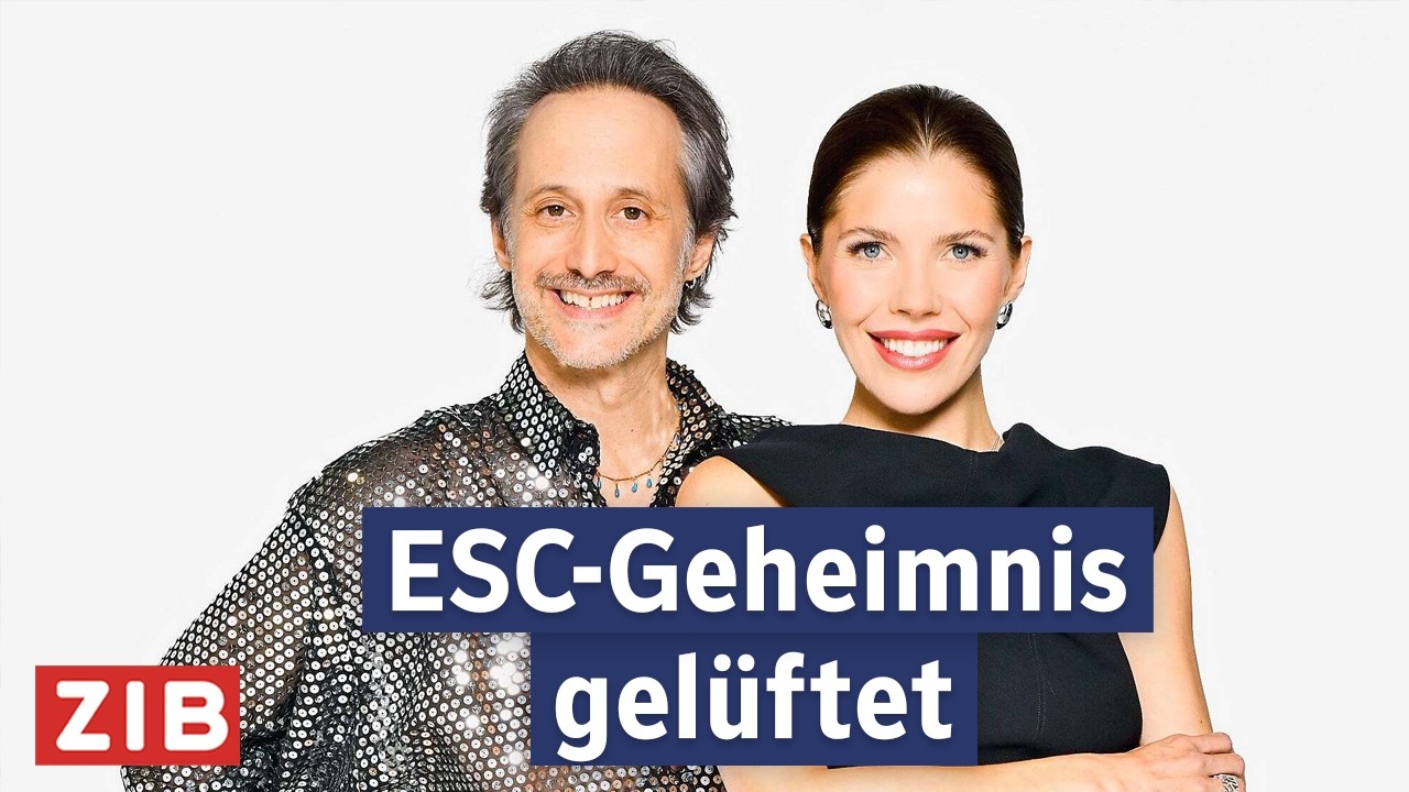 Victoria Swarovski und Michael Ostrowski moderieren den Eurovision Song Contest | ZIB13 29.01.2026