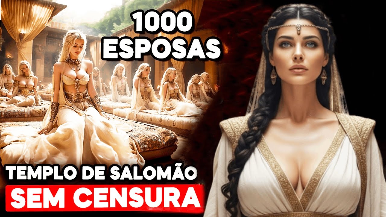 Como Salom&atilde;o Vivia com 1000 Esposas? Segredos do TEMPLO DE SALOM&Atilde;O