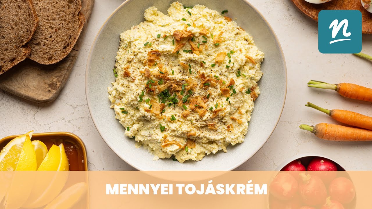 Mennyei tojáskrém recept l Nosalty