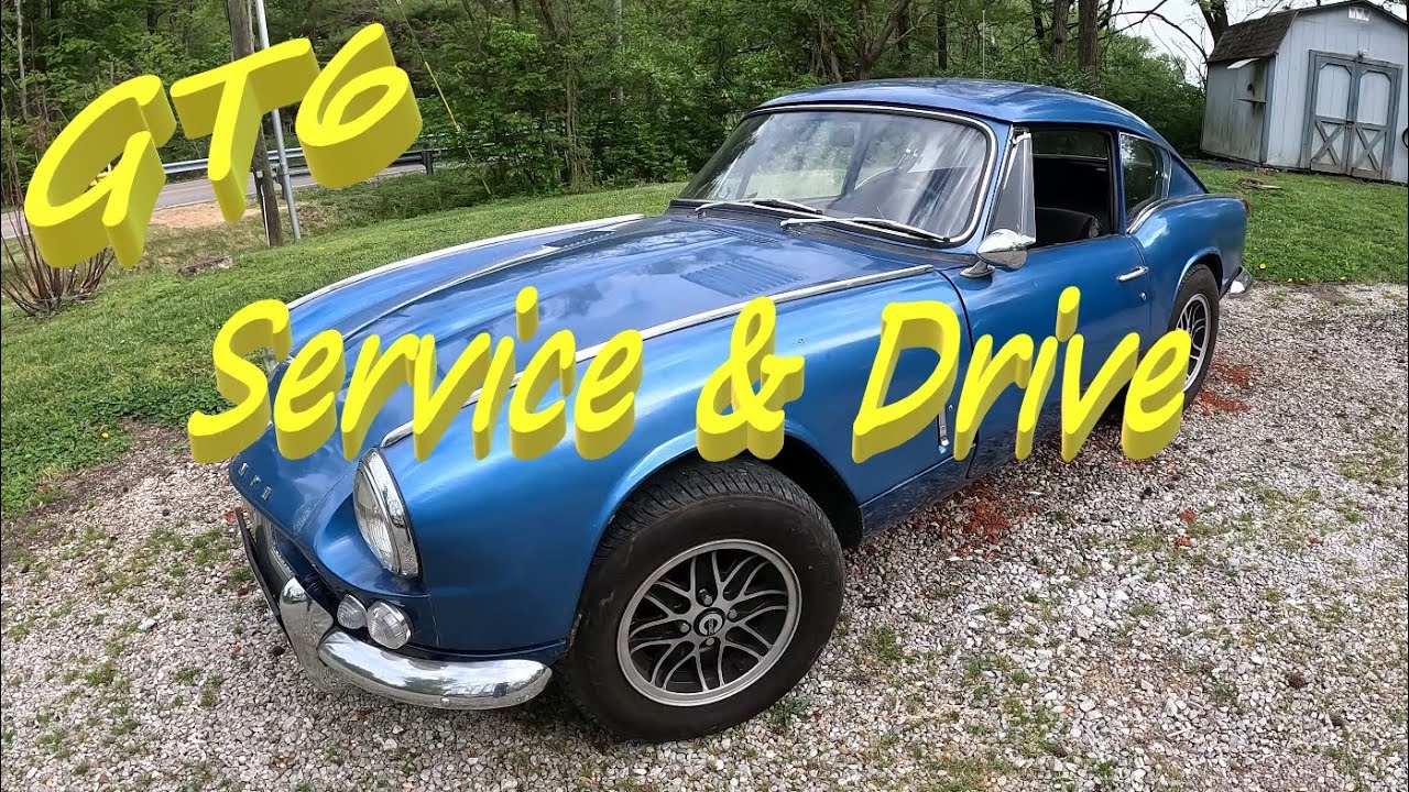 1968 Triumph GT6 - Oil Change + Cooling System Flush And Drive