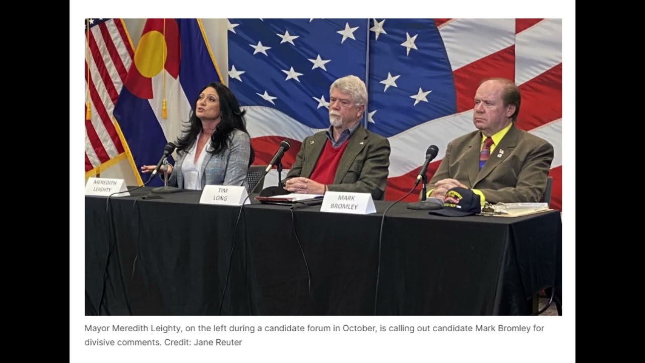 Vote Mark Bromley for Colorado 2024 rebuttal to Northglenn Sentinel why I feel like George Floyd.