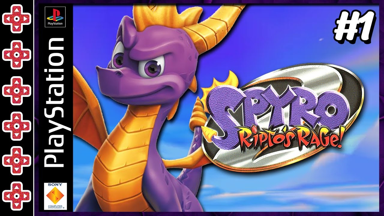 #1 Spyro 2: Ripto's Rage! (Playstation - 1999 *100%*) - Live # 1275