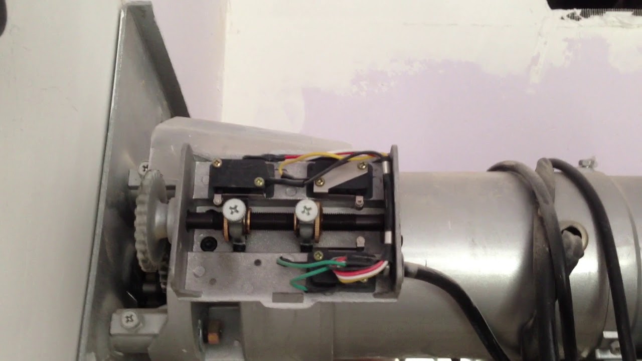 how to set / adjust limit of roller shutter motor