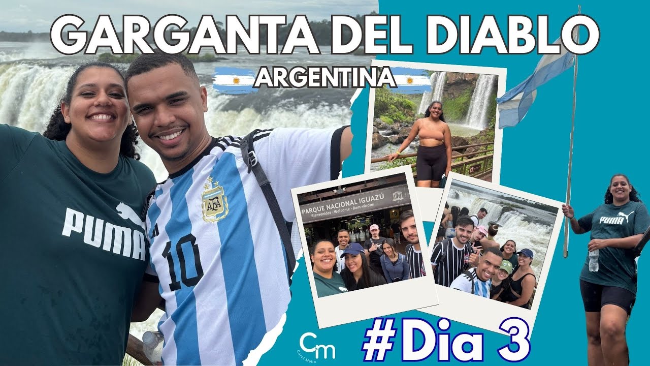 Vivemos a grandeza da GARGANTA DEL DIABLO 🇦🇷 | Circuito completo no Parque Nacional do Iguazú #Dia3