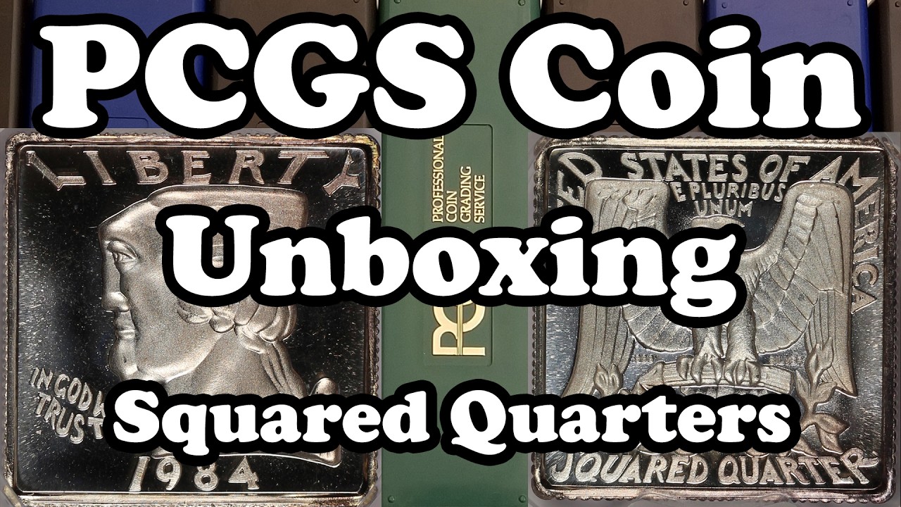 Распаковка и отправка на оценку в PCGS клада четвертаков 1984 года!
