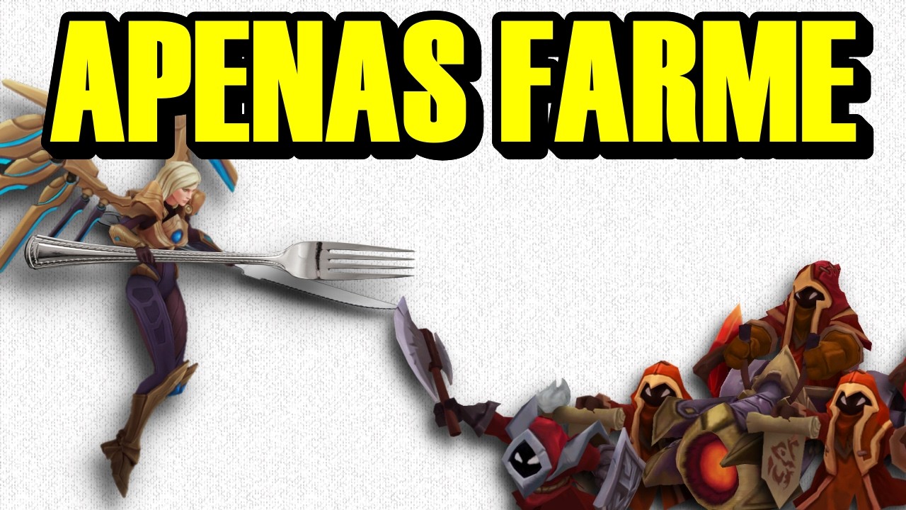 A PARTIDA + FÁCIL DE KAYLE ! SÓ PRECISEI FARMAR !