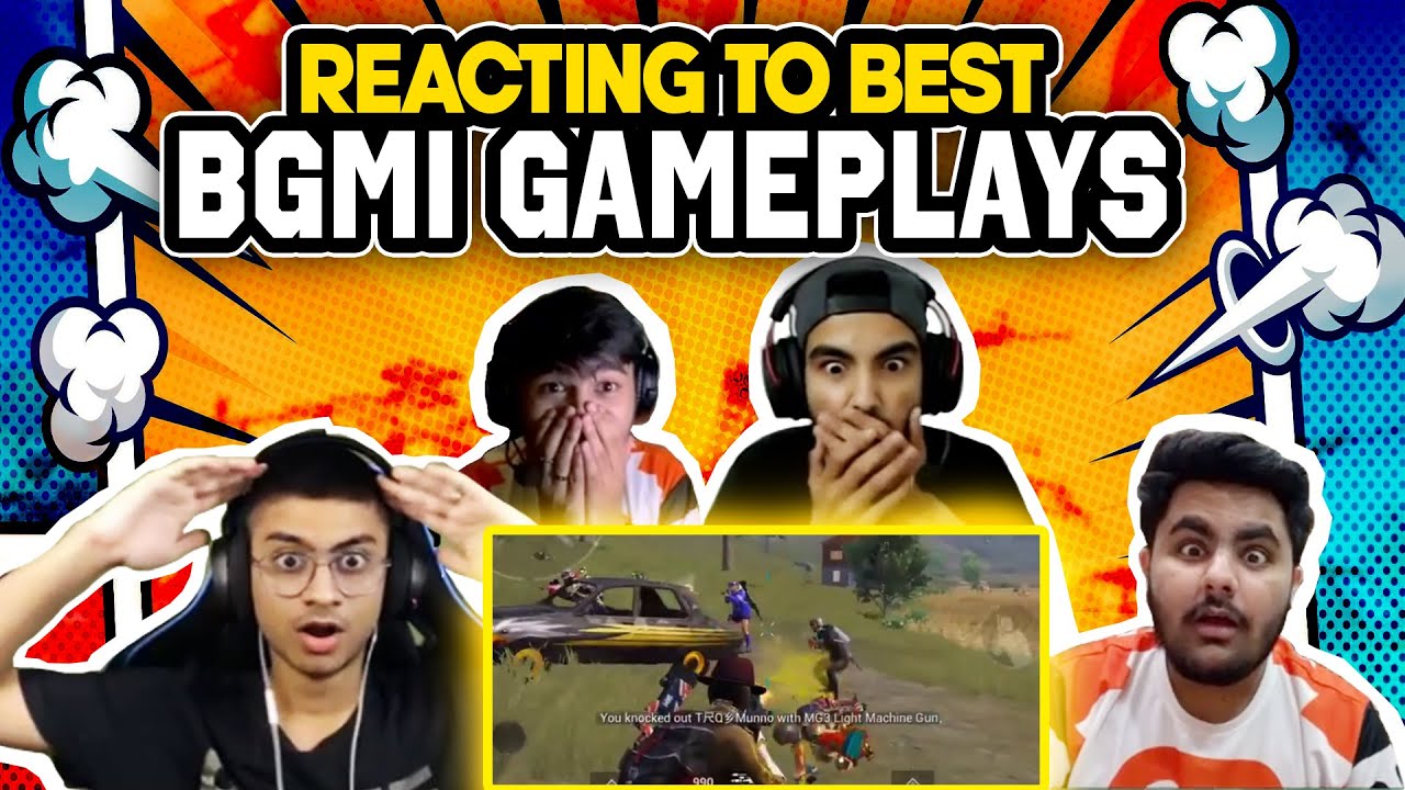 Reacting To Best BGMI Gameplays | Battlegrounds Mobile India | OR LINEUP | OREsports