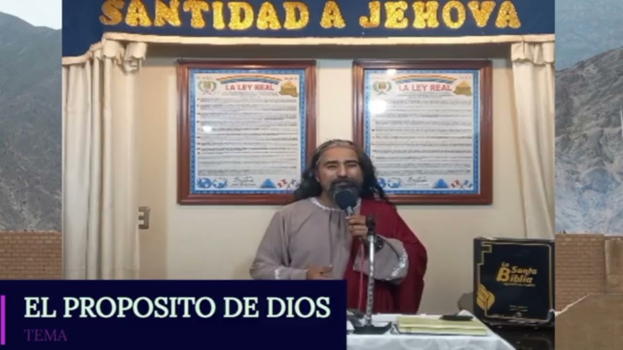 AEMINPU TEMA BIBLICO: EL PROPÓSITO DE DIOS (PARTE 1)💁‍♂️✅️