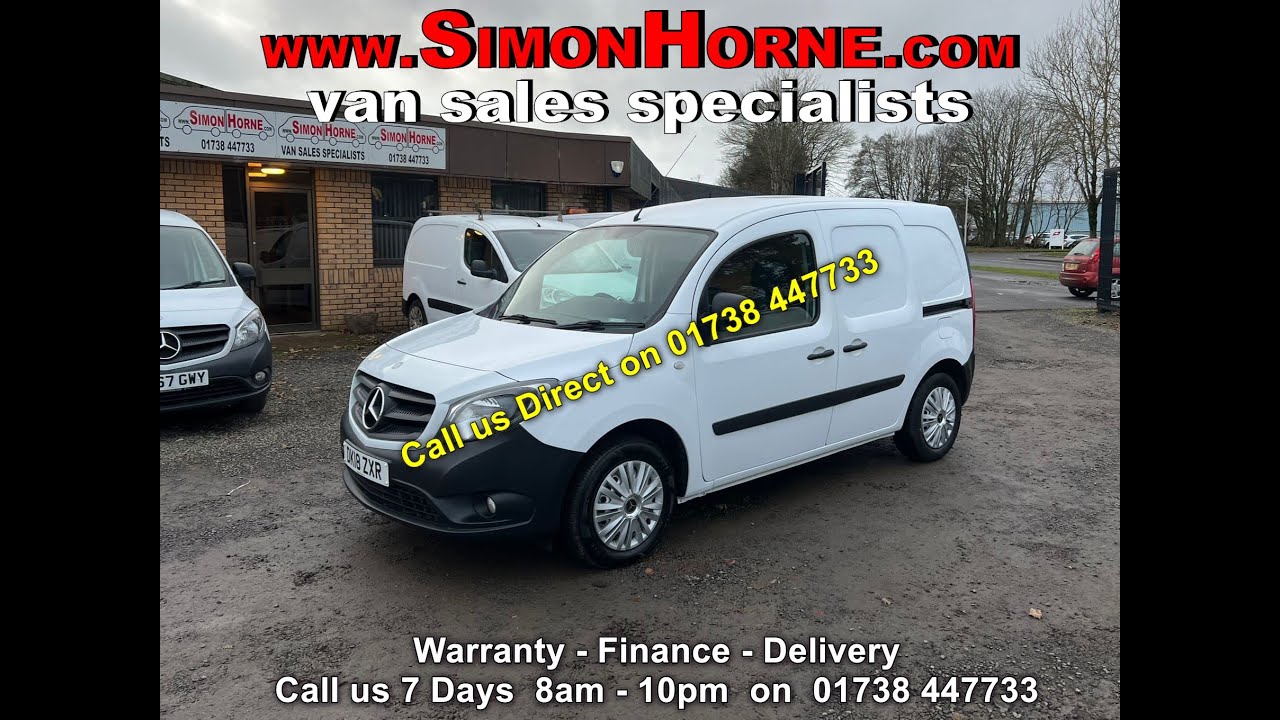 Mercedes Citan Van for Sale 2018 56k bargain used vans for sale  