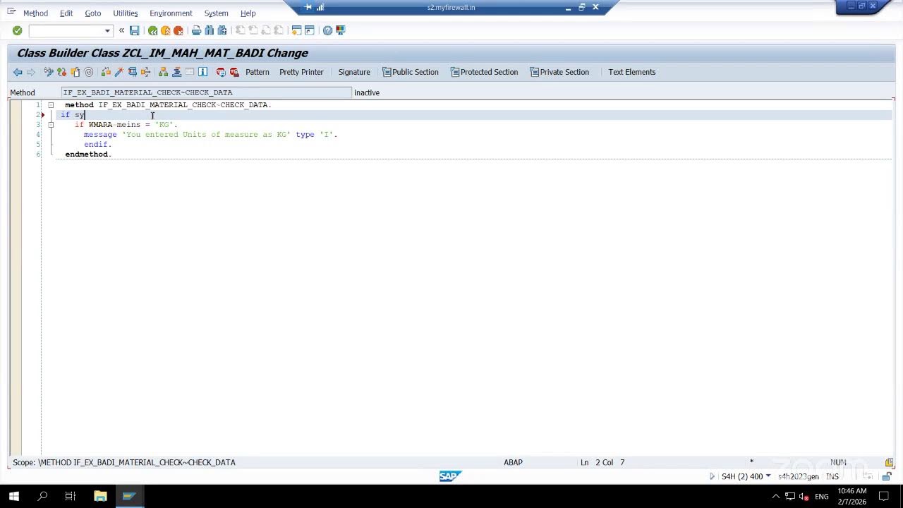Oct ABAP Batch Enhancements 07 Feb 2026