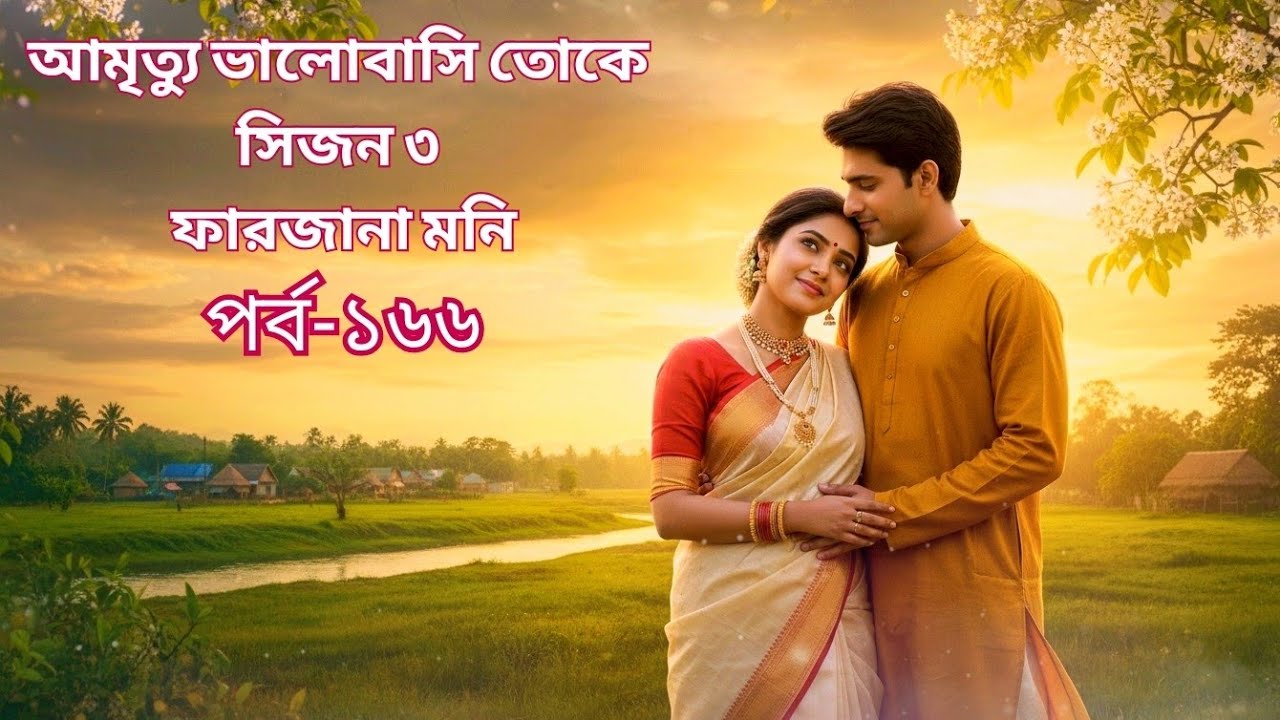 আমৃত্যু ভালোবাসি তোকে।পর্ব: ১৬৬।সিজন:৩।কৃষ্ণচূড়া ফুল, প্রথম বৃষ্টি আর মধ্যরাতের সারপ্রাইজ |