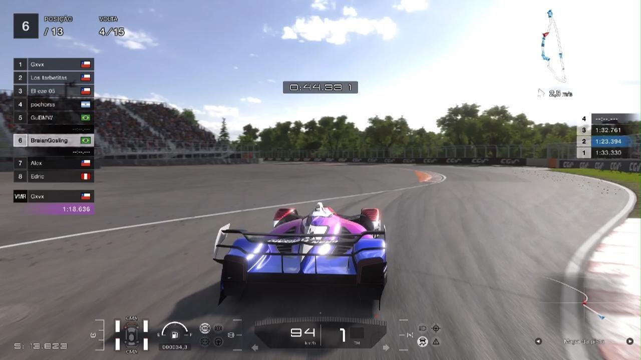 Gran Turismo 7 - Classificatória da World Series - Gilles Villeneuve - CP D - PS5