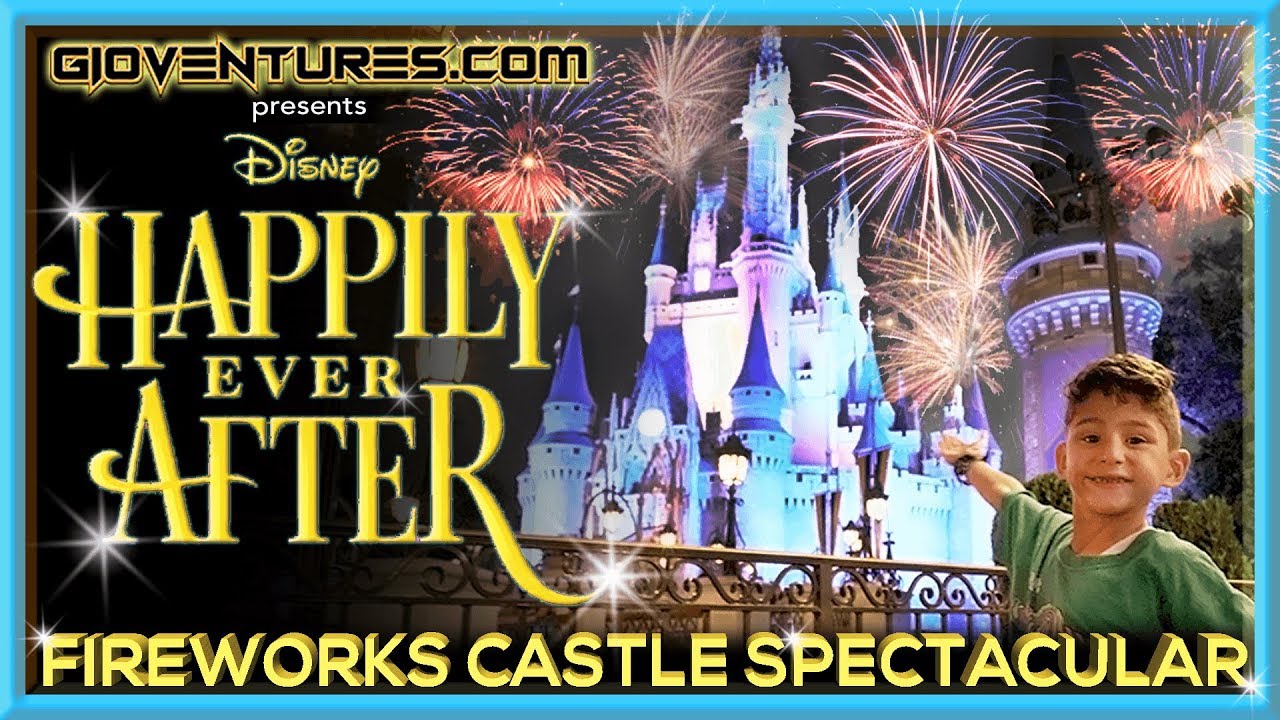 Happily Ever After Fireworks Show at Magic Kingdom - Walt Disney World