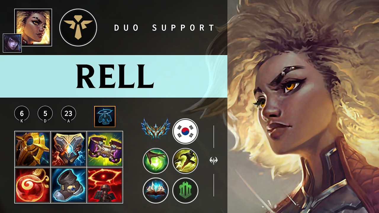Rell Support vs Nautilus - KR Challenger Patch 26.04