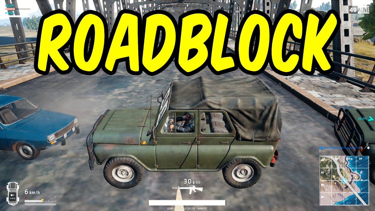 Roadblock stops all the enemies - Battlegrounds Full Game 2