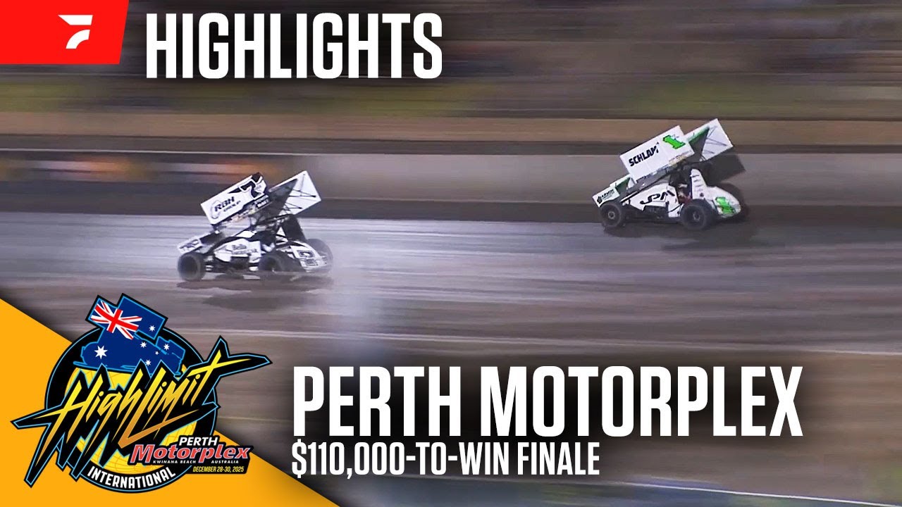 $110,000 Australian Finale | High Limit International at Perth Motorplex 12/30/25 | Highlights
