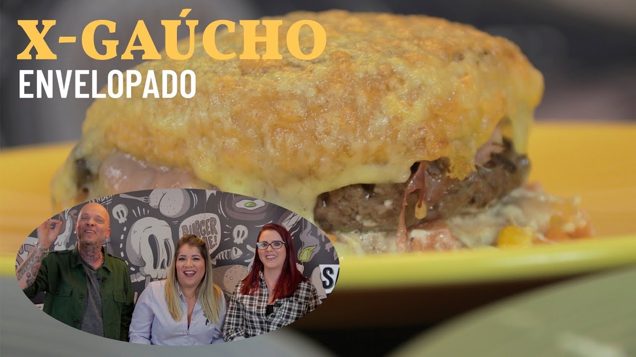 Xis-Gaúcho Envelopado com Carol e Bárbara - Sanduba Insano
