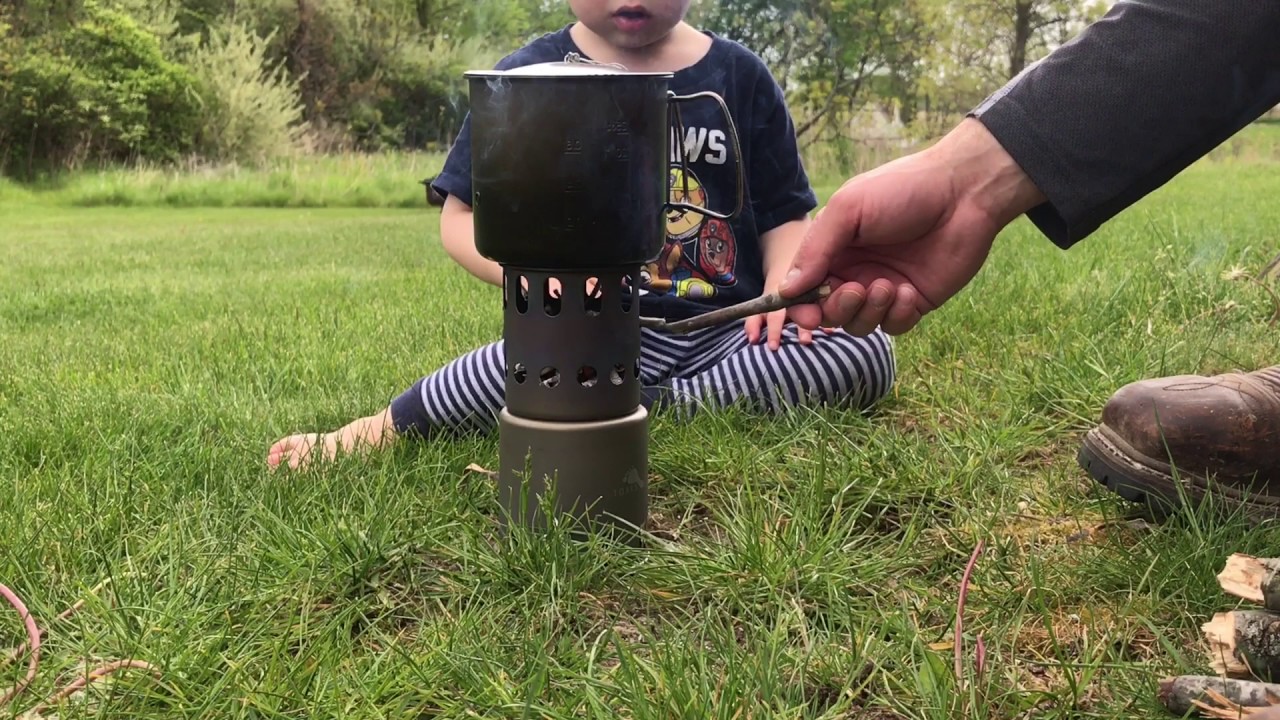 Secret to the Toaks Titanium Wood Burning Stove - Small
