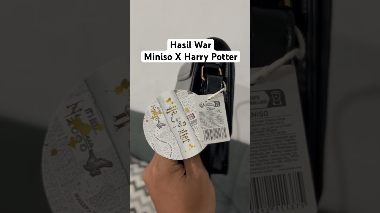 Tas Miniso X Harry Potter #miniso