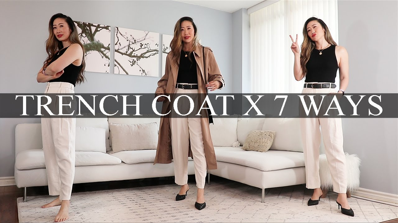 TRENCH COAT x 7 WAYS | STYLING VIDEO